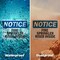 Signmission Fire Sprinkler Riser Inside OSHA Notice Sign, Plastic, 10in W x 7in L, 2PK OS-2PACK-NS-P-710-L-12677 - alternate 6